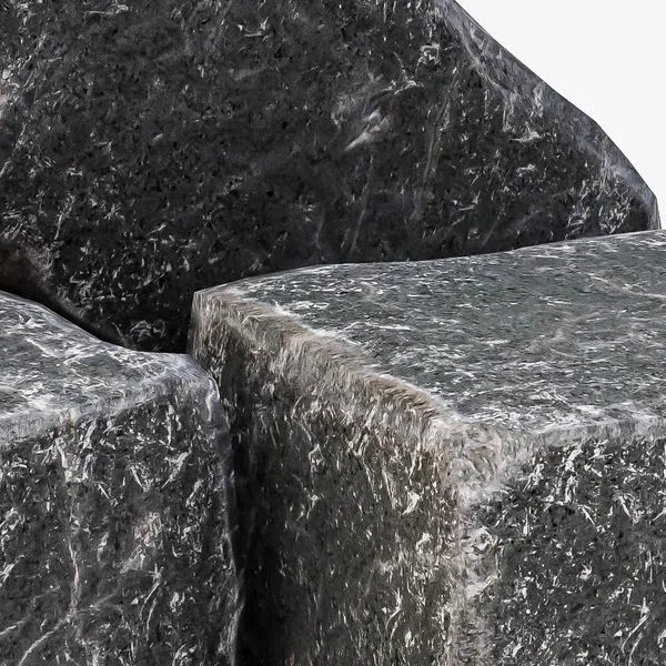Basalt blocks